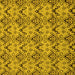 Square Machine Washable Abstract Yellow Modern Rug, wshabs193yw