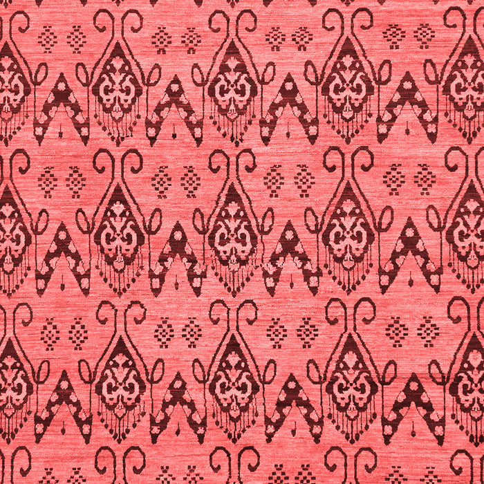 Machine Washable Abstract Red Modern Rug, wshabs193red