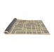 Sideview of Abstract Brown Modern Rug, abs1940