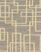 Machine Washable Abstract Brown Rug, wshabs1940