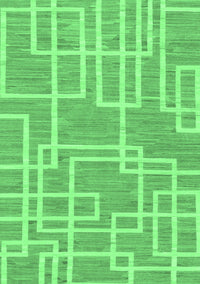 Abstract Emerald Green Modern Rug, abs1940emgrn