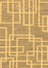 Abstract Brown Modern Rug, abs1940brn