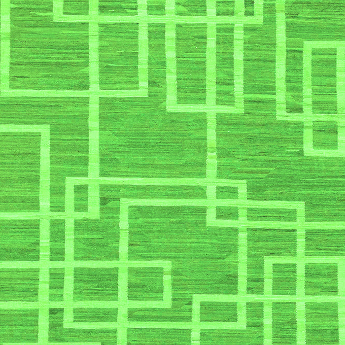 Abstract Green Modern Rug, abs1940grn