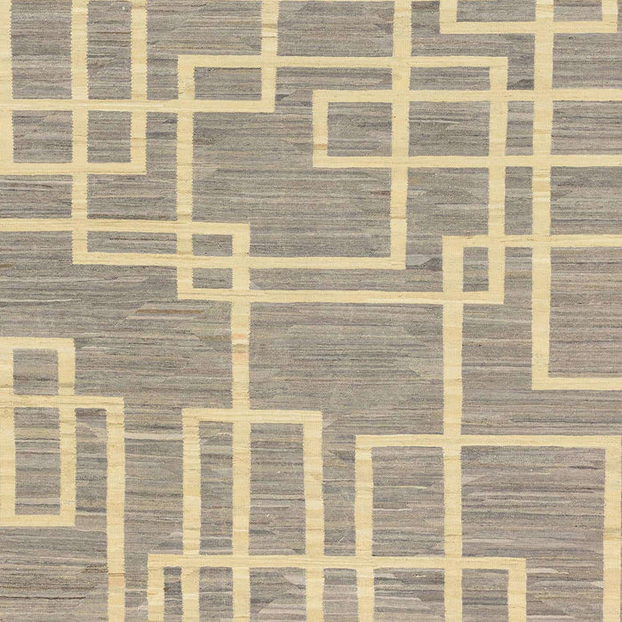 Abstract Brown Modern Rug, abs1940