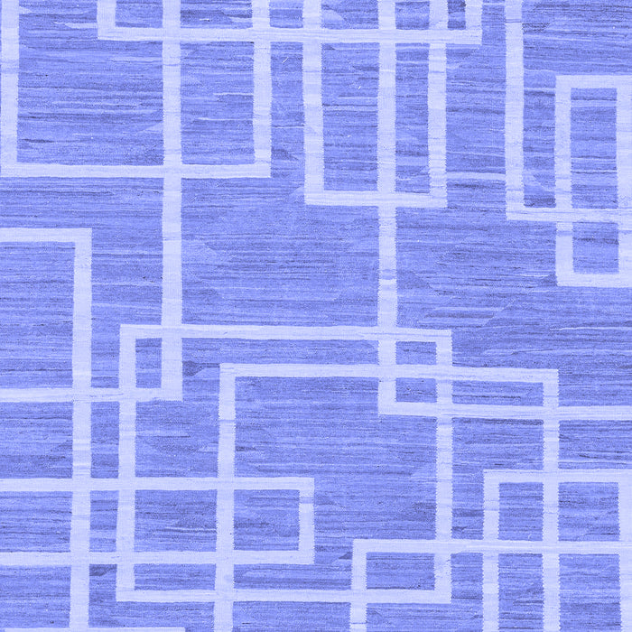 Machine Washable Abstract Blue Modern Rug, wshabs1940blu