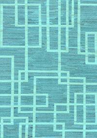 Abstract Light Blue Modern Rug, abs1940lblu