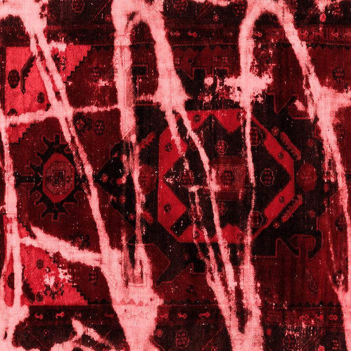 Abstract Red Modern Rug, abs1941red