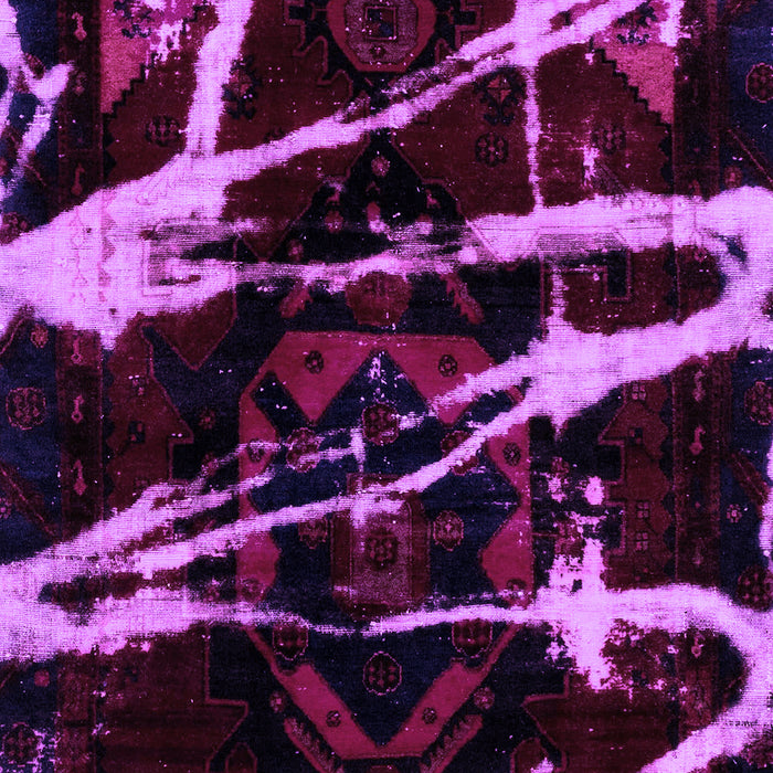 Abstract Purple Modern Rug, abs1941pur