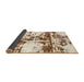 Sideview of Abstract Light Brown Modern Rug, abs1942