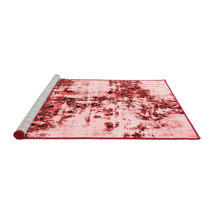Modern Red Washable Rugs