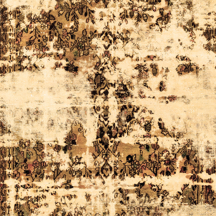 Abstract Brown Modern Rug, abs1942brn