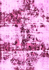 Abstract Pink Modern Rug, abs1942pnk