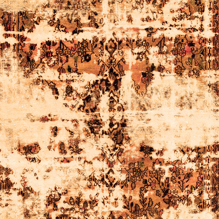 Abstract Orange Modern Rug, abs1942org