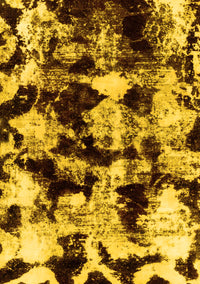 Abstract Yellow Modern Rug, abs1943yw