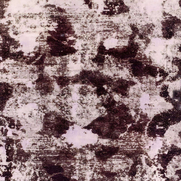 Machine Washable Abstract Vermilion Red Rug, wshabs1943