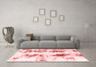 Modern Red Washable Rugs