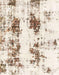 Machine Washable Abstract Blanched Almond Beige Rug, wshabs1944