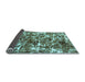 Sideview of Abstract Light Blue Modern Rug, abs1945lblu