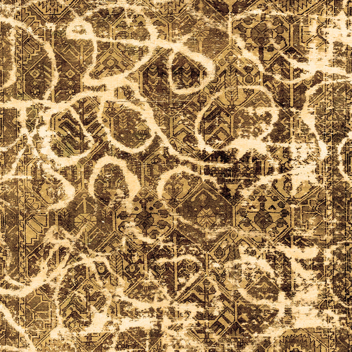 Abstract Brown Modern Rug, abs1945brn