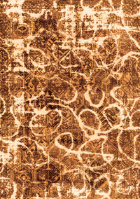 Abstract Orange Modern Rug, abs1945org