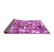 Sideview of Abstract Purple Modern Rug, abs1945pur