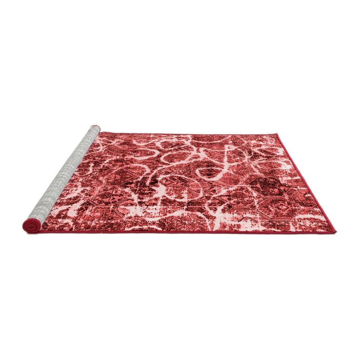 Modern Red Washable Rugs