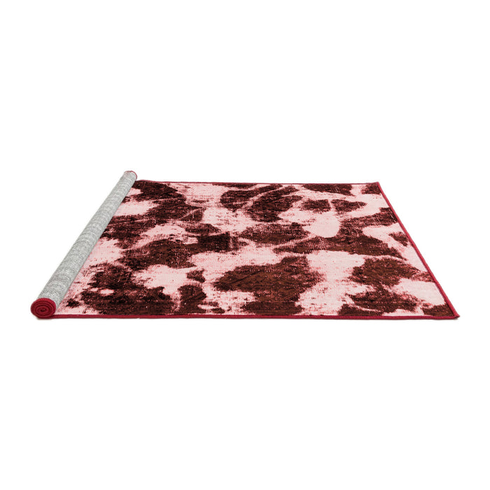 Modern Red Washable Rugs