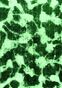 Abstract Green Modern Rug, abs1946grn