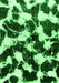 Machine Washable Abstract Green Modern Area Rugs, wshabs1946grn