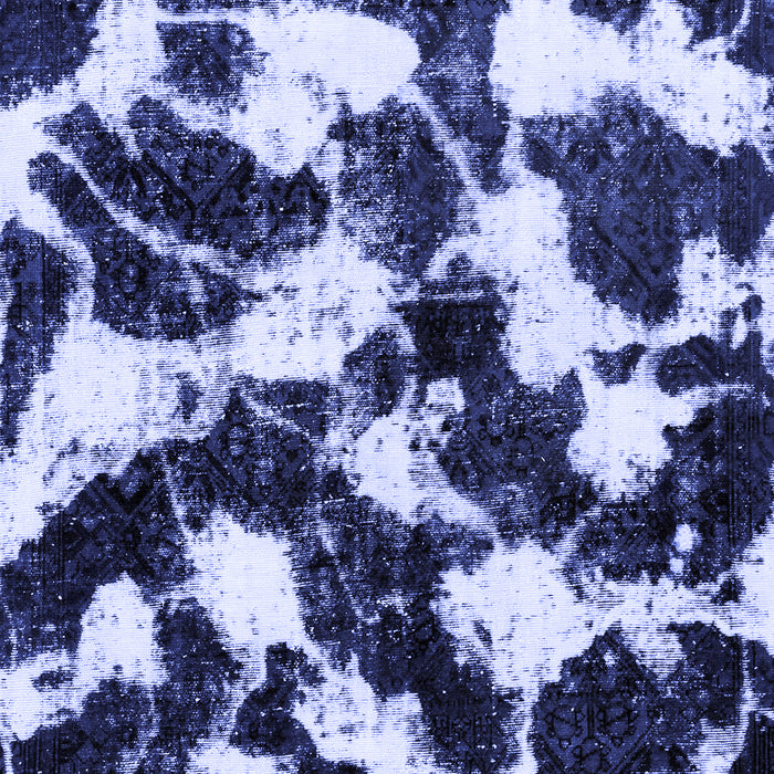 Abstract Blue Modern Rug, abs1946blu