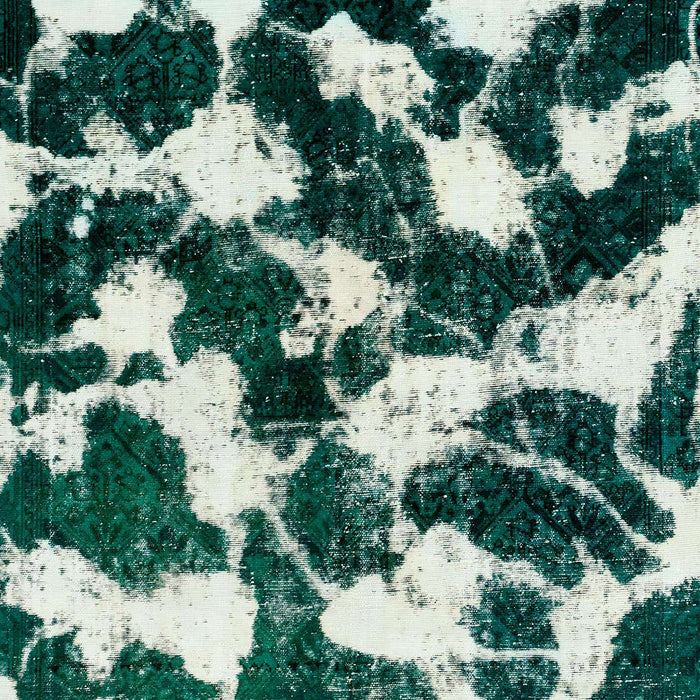 Machine Washable Abstract Metallic Silver Gray Rug, wshabs1946