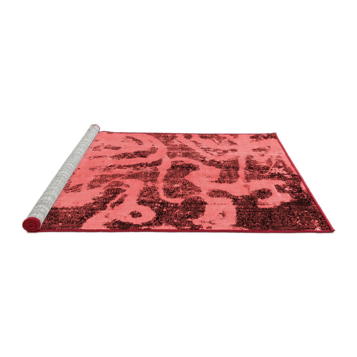 Bohemian Red Washable Rugs