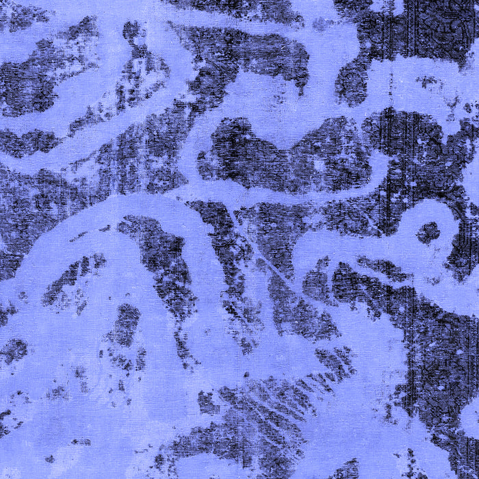 Persian Blue Bohemian Rug, abs1947blu