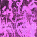 Square Machine Washable Persian Pink Bohemian Rug, wshabs1947pnk