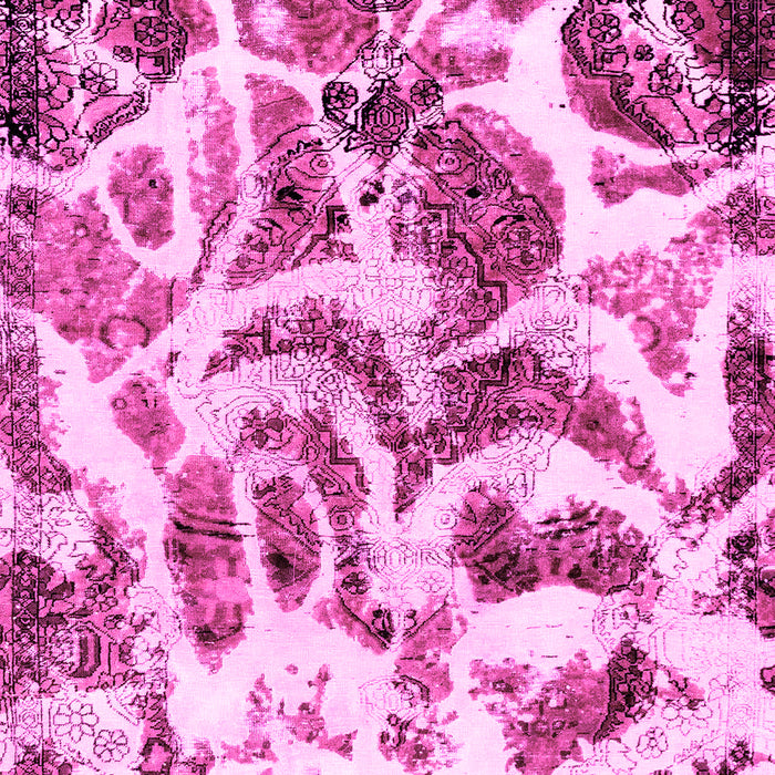 Abstract Pink Modern Rug, abs1948pnk