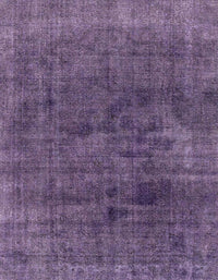 Machine Washable Abstract Purple Rug, wshabs1949