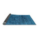 Sideview of Abstract Light Blue Modern Rug, abs1949lblu