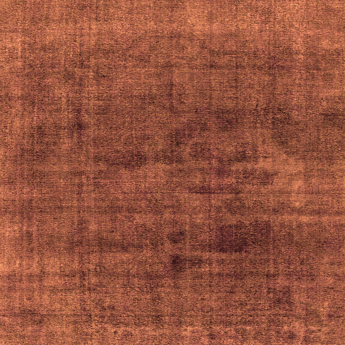 Square Abstract Orange Modern Rug, abs1949org