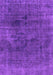 Machine Washable Abstract Purple Modern Area Rugs, wshabs1949pur