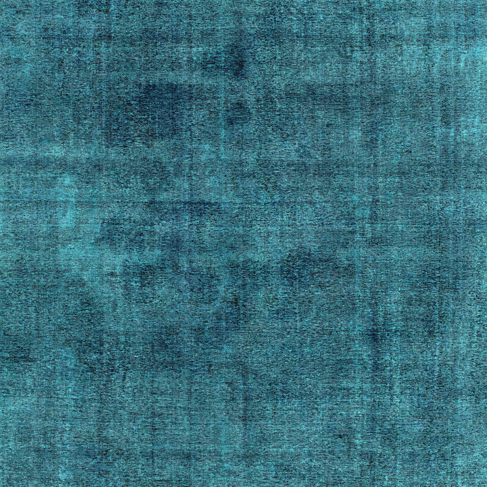 Machine Washable Abstract Turquoise Modern Area Rugs, wshabs1949turq