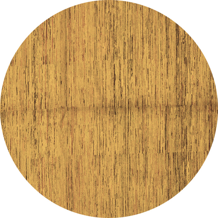Round Machine Washable Abstract Brown Modern Rug, wshabs194brn