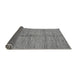 Sideview of Abstract Gray Modern Rug, abs194gry