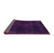 Sideview of Abstract Pink Modern Rug, abs1950pnk