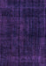 Machine Washable Abstract Purple Modern Area Rugs, wshabs1950pur