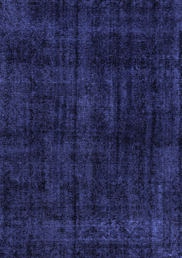 Abstract Blue Modern Rug, abs1950blu