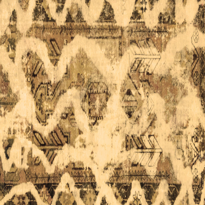 Square Machine Washable Abstract Brown Modern Rug, wshabs1952brn