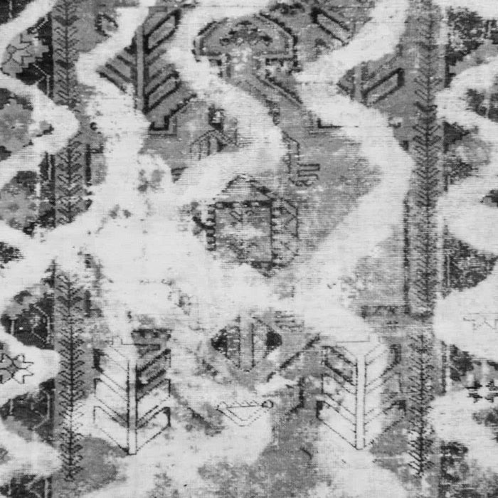 Machine Washable Abstract Gray Modern Rug, wshabs1952gry