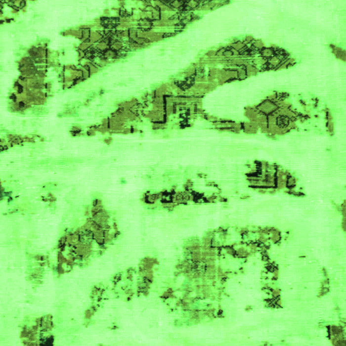 Abstract Green Modern Rug, abs1953grn