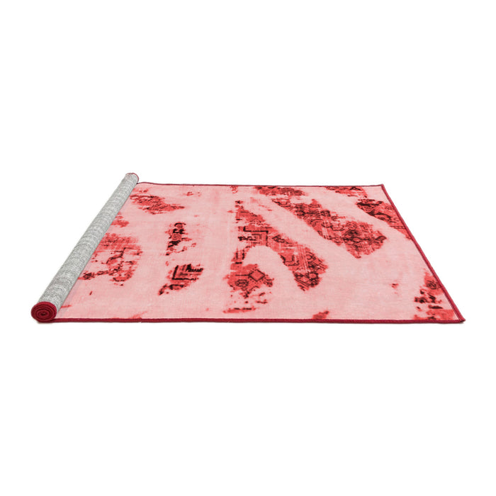 Modern Red Washable Rugs