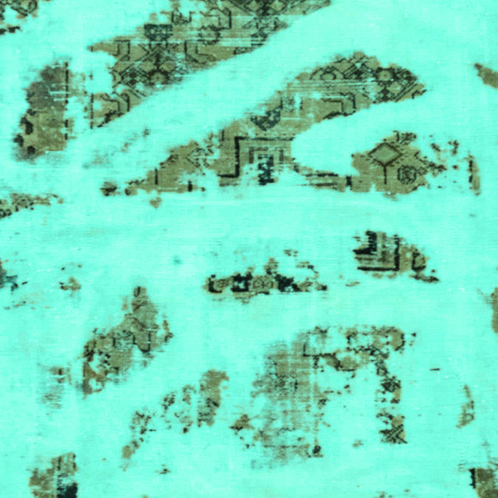 Abstract Turquoise Modern Rug, abs1953turq